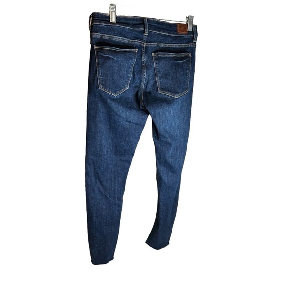 Zara Trafaluc Denimwear Raw Hem Skinny Jeans Sz 0 - Picture 3 of 13